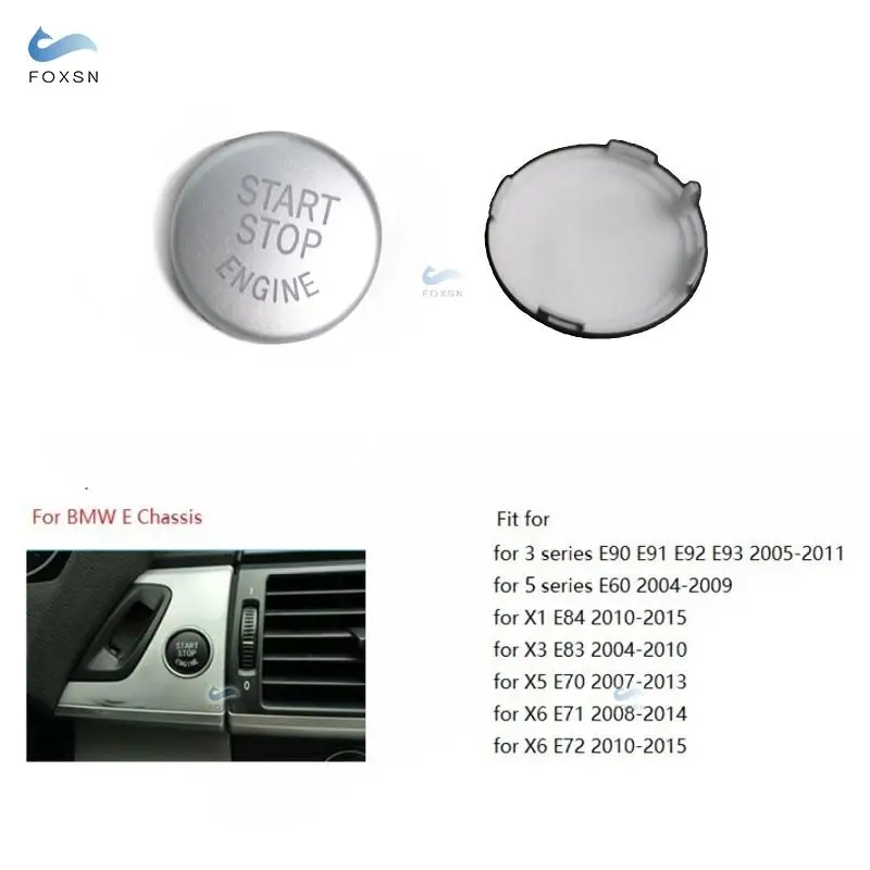 Крышка кнопки включения и остановки двигателя для BMW 1 2 3 4 5 7 F01 F20 F30 G30 X1 X3 X4 X5 X6 F48 F15