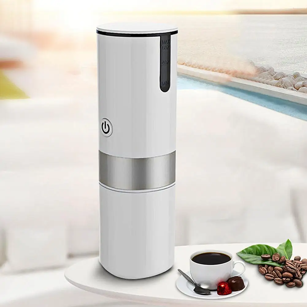 

Mini Portable Pressure Coffee Maker Manual Espresso Atomatic Coffee Machine USB Charging Capsule Espresso Machine Kitchen Tool