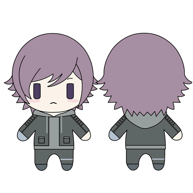 

Anime Akudama Drive Dolls Cutthroat Ordinary Person Swindler Cute Q Type Plush Stuffed Pillow Toy Cosplay Xmas Birthday Gift