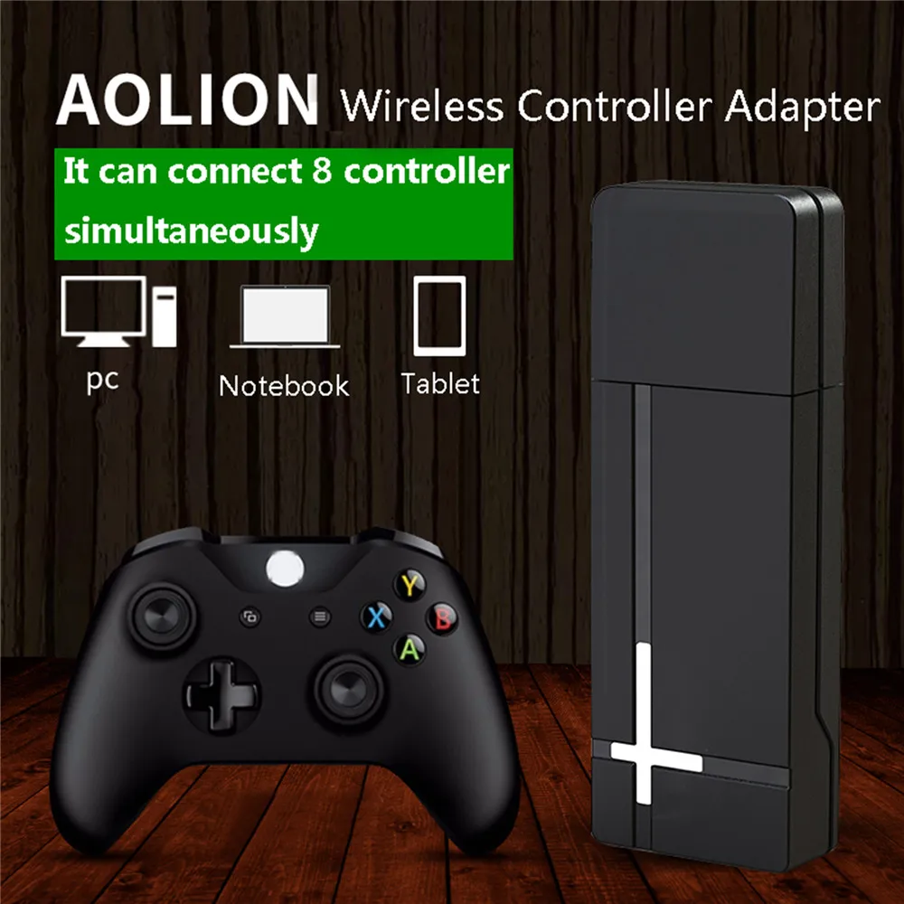 For Windows 7/8/10 Laptops PC Wireless Controller Adapter USB Receiver Dongle for XBOX ONE Controller | Электроника