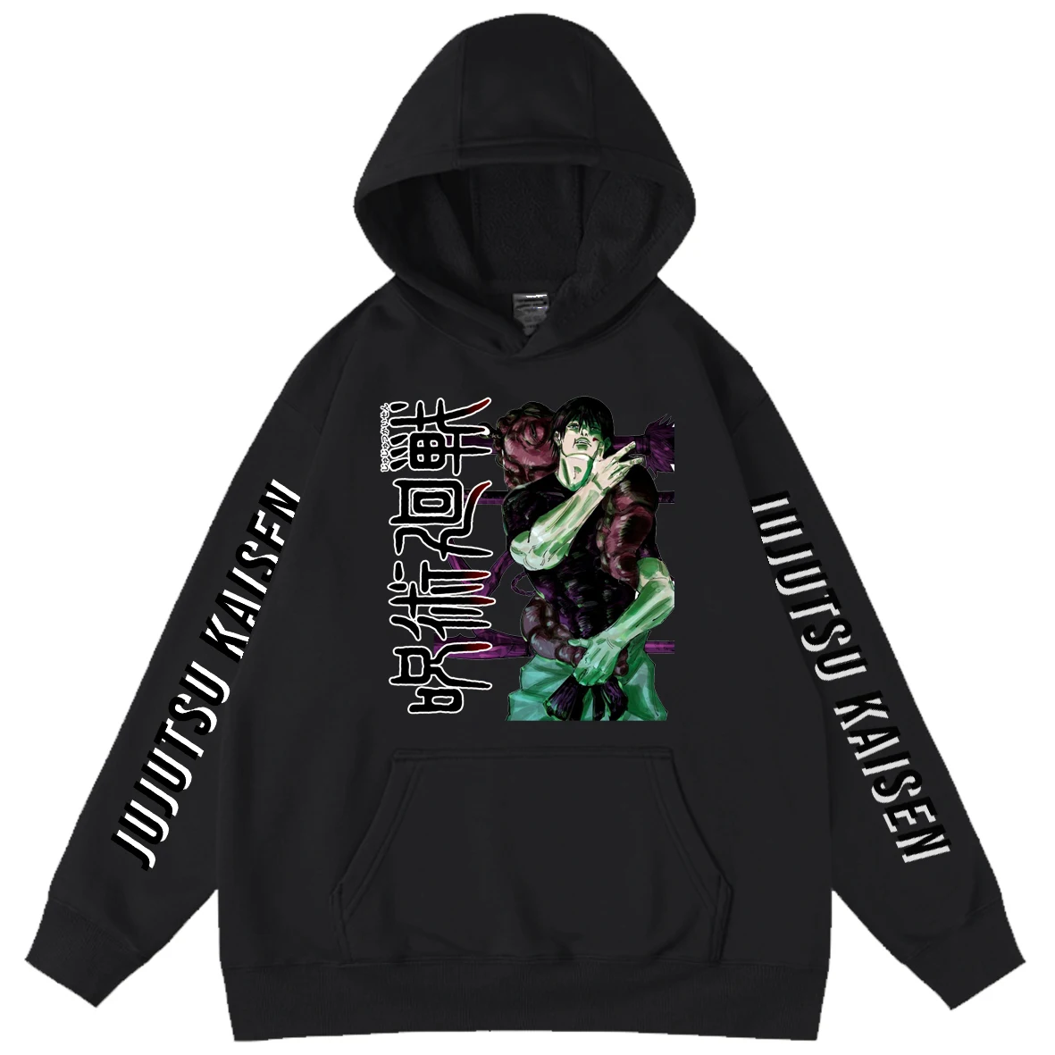 

Japanese Jujutsu Kaisen Manga Graphic Oversized Hoodie Male Sweatshirts Streetwear Men's Popular Patterned Unisex Hoodies Tops