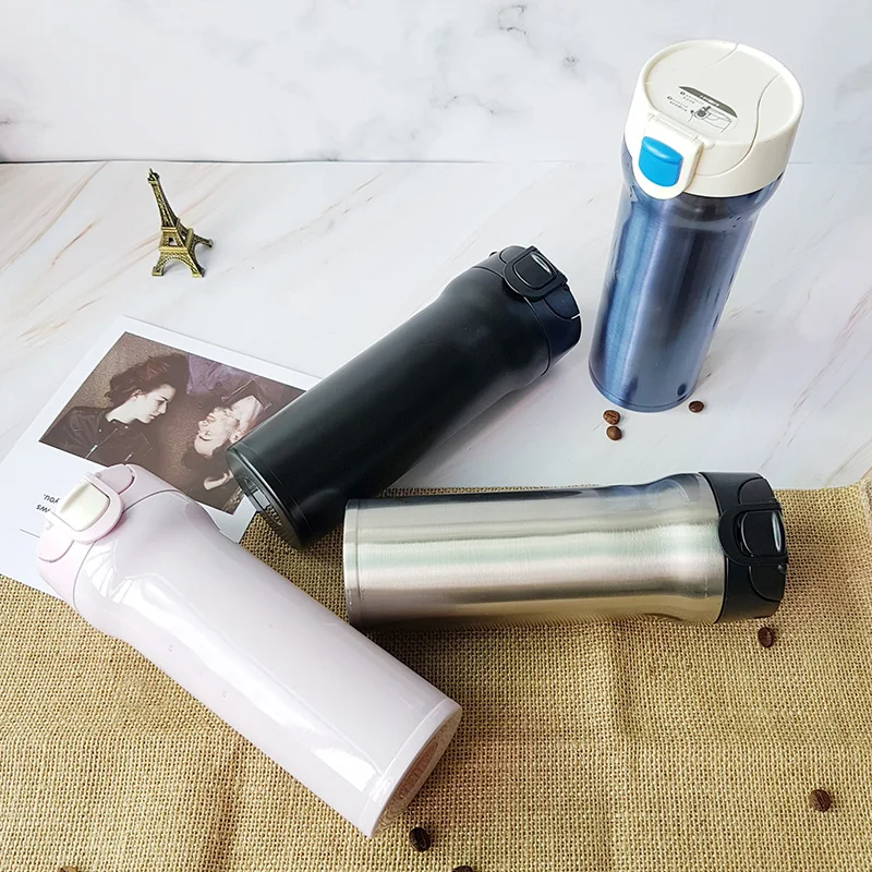 Термокружка из нержавеющей стали с двойными стенками 350/500 мл|Вакуумные фляги и