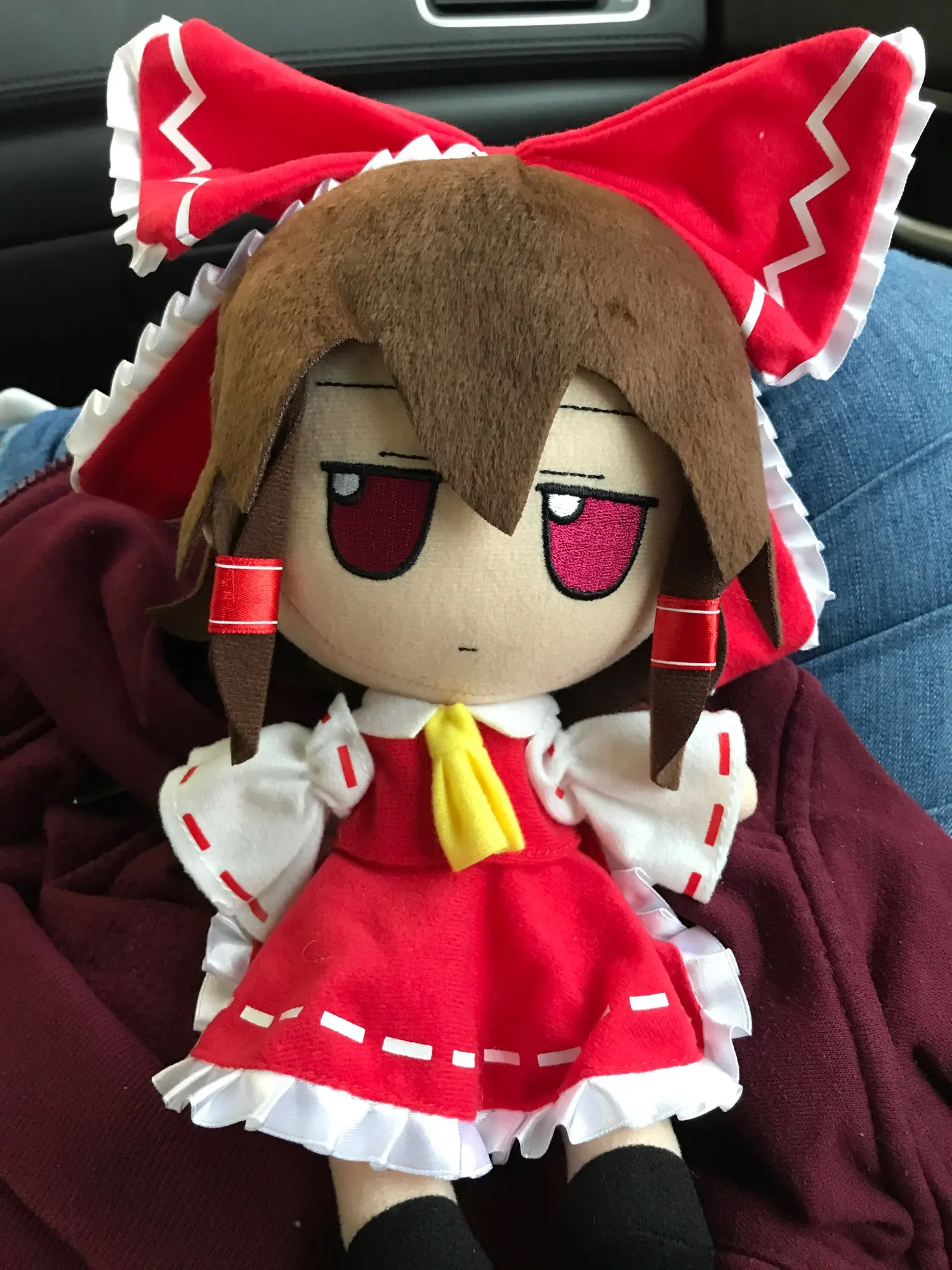 

Kawaii Plushie Marisa Kirisame Cosplay TouHou Project Komeiji Koishi Hakurei Reimu Touhoi Plush Doll Stuffed Toy Pillow Gifts