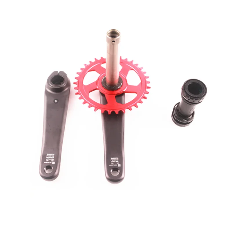 Горный велосипед SHIMANO XT M8100 12s MTB кривошипная система велосипедный 1x12 скорость 170