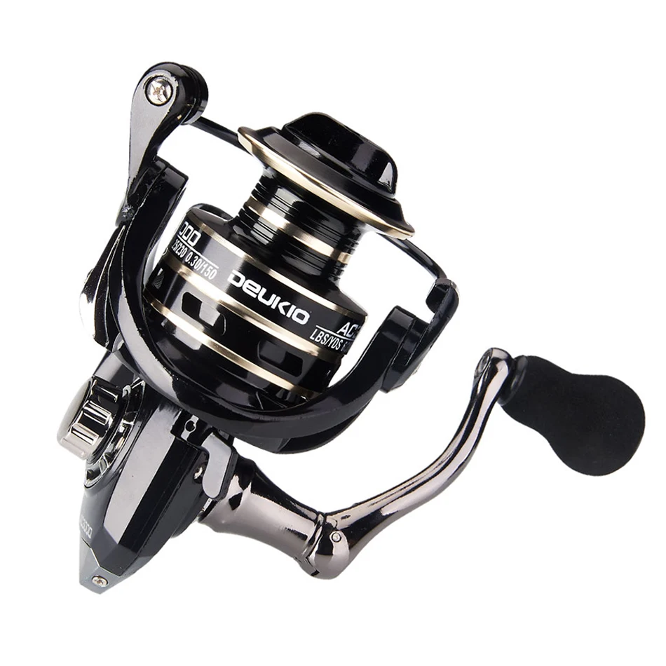 Рыболовная катушка для спиннинга ловли окуня макс. нагрузка 8 кг серия 2000-7000