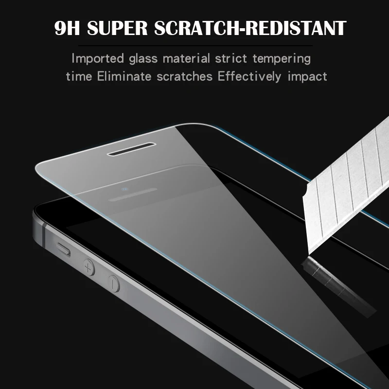 Закаленное стекло для iPhone 5 5S SE закаленное защитное пленка 5c протектор