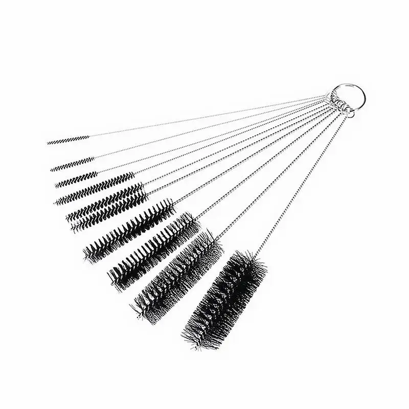 10Pcs/set Nylon Brush Multi-Functional Tools Cleaning Drink Straws Sewing Machines Paint Spray Guns Cleaner |