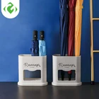 Креативная овальная стойка для зонта, подставка для зонта, держатель для хранения, 4 отверстия, для прихожей, офиса, GUANYAO