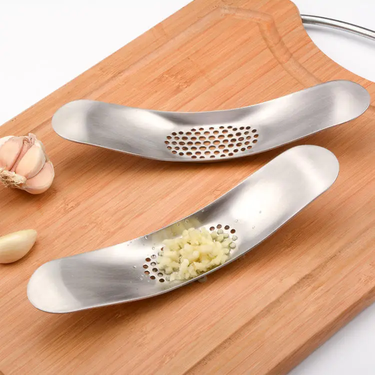 

Kitchen Gadgets Stainless Steel Garlic Press Crusher Cooking Tools Manual Garlic Mincer Chopping Fruit Vegetable Tools