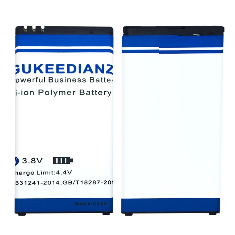 GUKEEDIANZI 100% новый BV-T5C сотовый телефон литий-ионная аккумуляторная батарея 2500 мАч