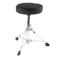 tooyful adjustable metal tripod children padded stool stand chair for guitar piano drum playing