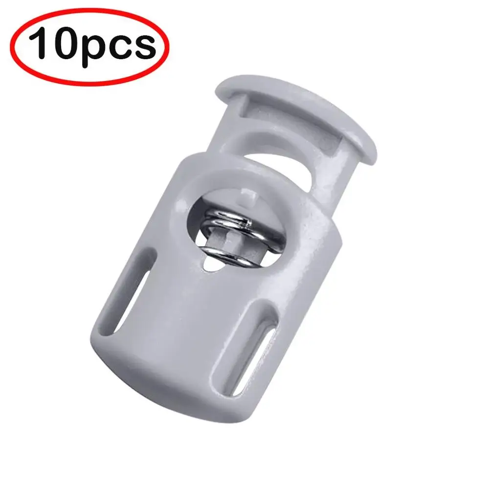 10 шт. переключатель пружинный шнур замки зажимы концы одно отверстие для багажа