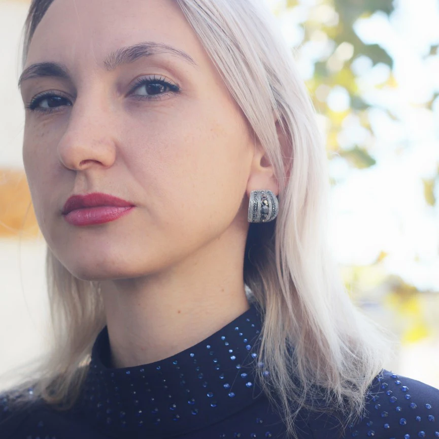 Женские винтажные серьги гвоздики с кристаллами|Серьги-гвоздики| |