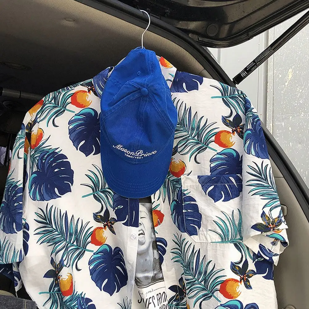 

2021 Brand Summer Hot Sell Men's Beach Shirt Fashion Short Sleeve Floral Loose Casual Shirts Printed T shirts Soft Comfort Shirt