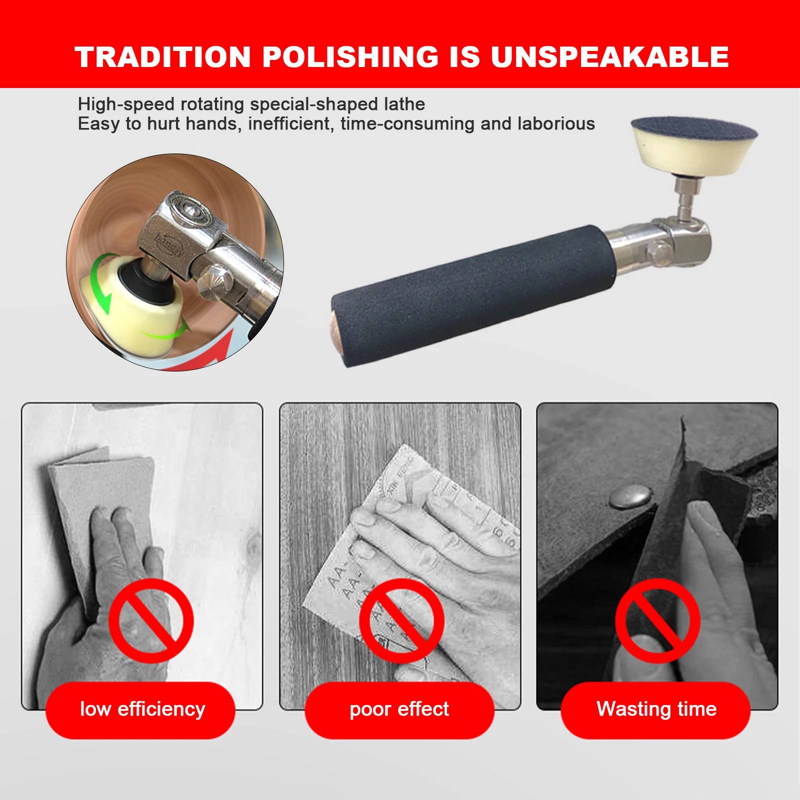 Шлифовальный станок для деревянных токарных станков чаша и шпиндель |