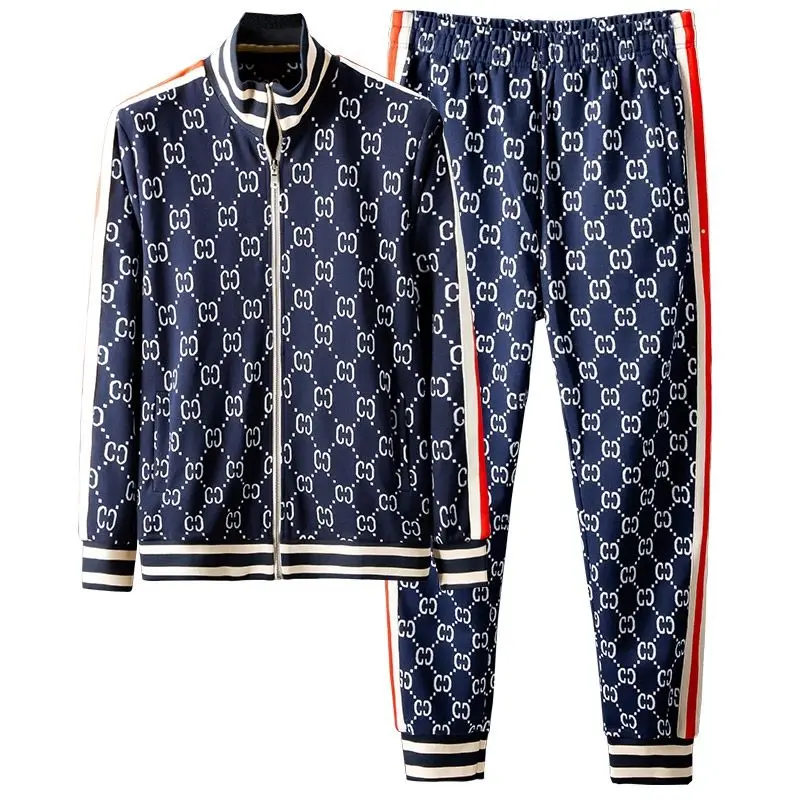 

Leisure Sports Suit Men's Cardigan Jacket Coat Trend Wild 2020 New Style for Autumn and Winter