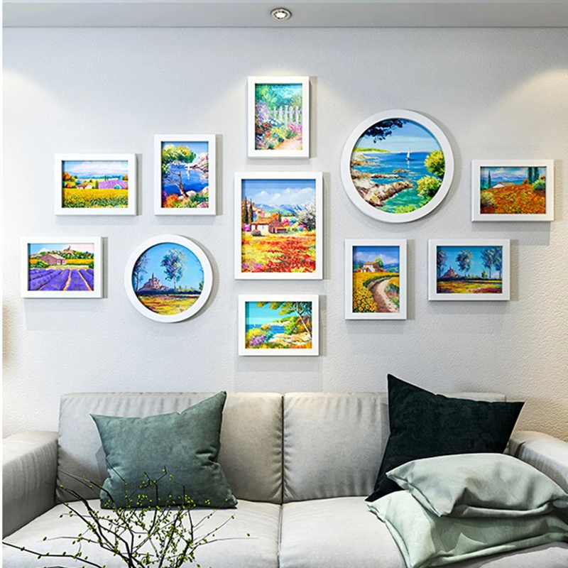 11 шт./компл. Современная белая свадебная любовь набор фоторамок для украшения