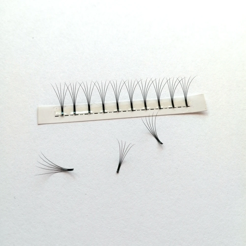 Высококачественные 5D ресницы с длинным стержнем 3 лотка 8 мм-15 мм и смешанные