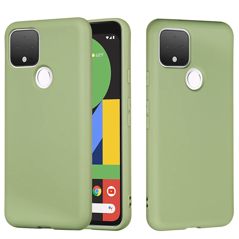 Жидкий силиконовый чехол для Google Pixel 7 Pro 6 5 мягкий гелевый резиновый протектор