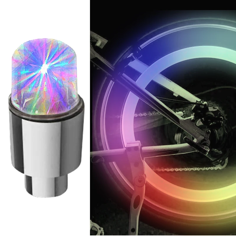 Светодиодный фонарь для заглушки вентиля мотоцикла велосипеда автомобиля