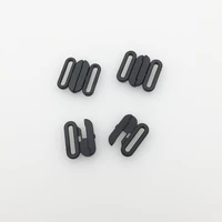 200 sets eco friendly bra connector plastic bow tie adjustable clip on tie white and black color