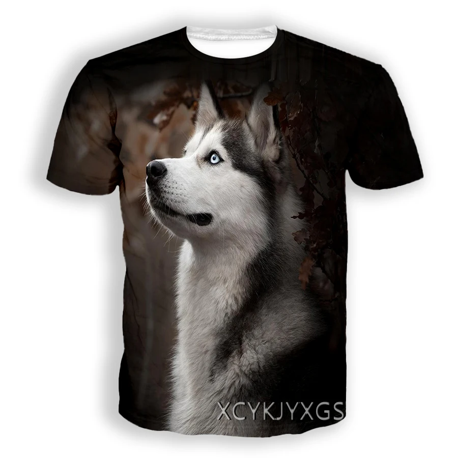 Футболка Мужская/женская с 3D принтом волка в стиле хип хоп|Мужские футболки| |
