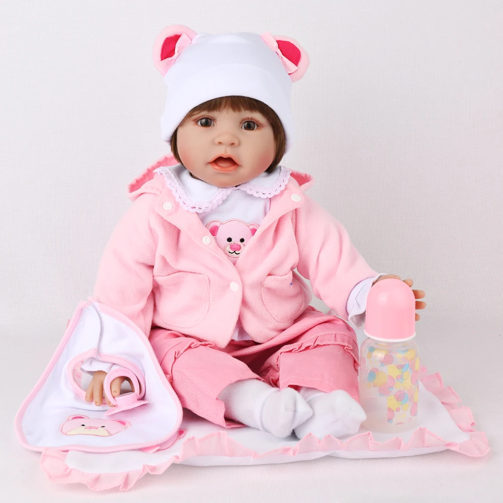 

Кукла-реборн из силикона и винила, 55 см