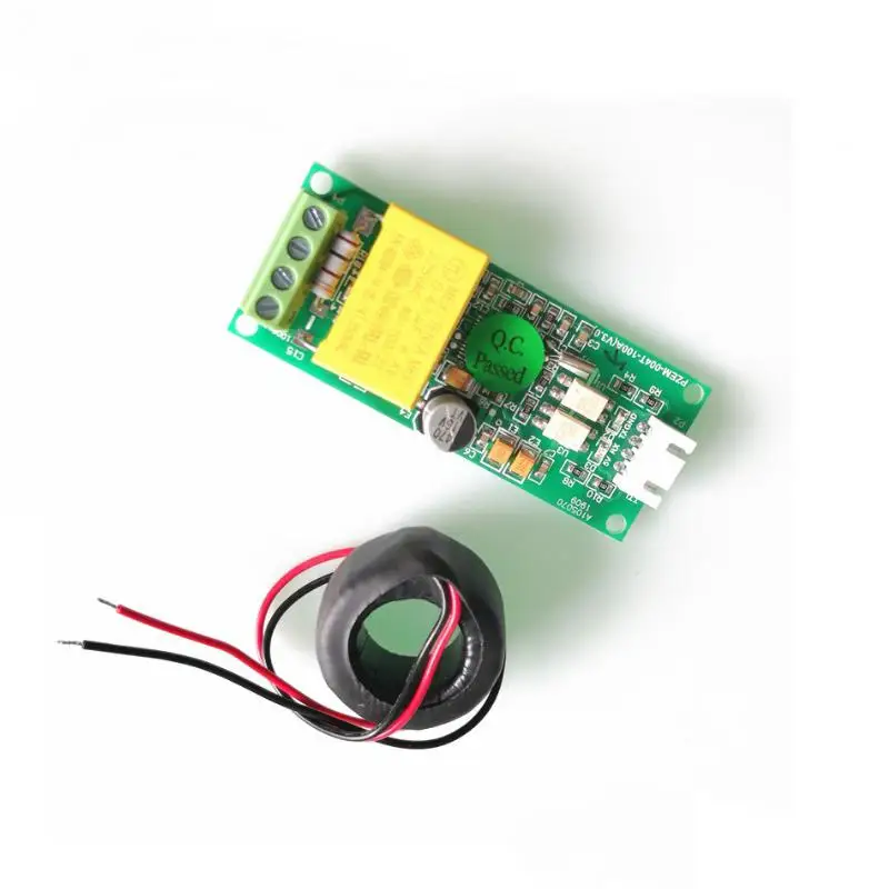 PZEM-004T 3,0 Версия ttl Modbus-RTU Мощность измеритель влажности Измеритель kwh Однофазное реле 100A Электрический Вольт Ампер частота измеритель мощности
