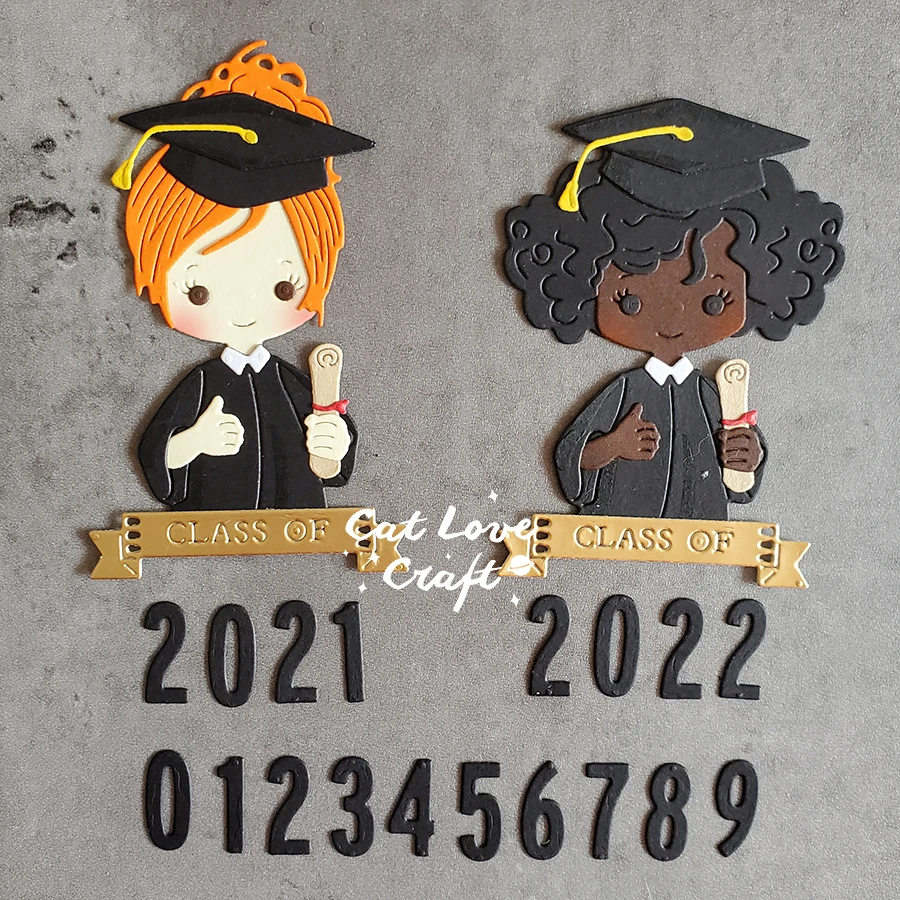 Выпускного вечера для бакалавра форма металлический Трафаретный вырубной штамп