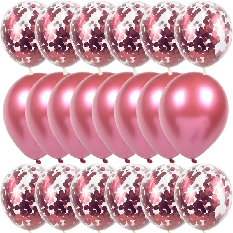 

20Pcs/Pack Metal and Foil ballons Kids birth day parties and Wedding decoration Baby Shower Happy birthday party balloons globos