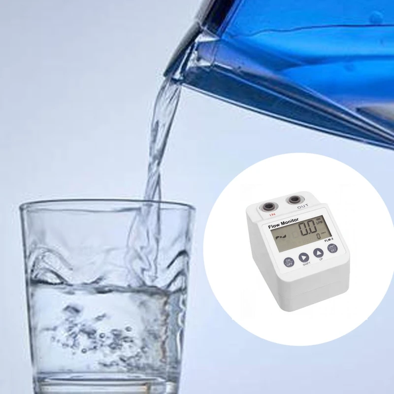 Очиститель воды электронный цифровой дисплей монитор фильтр расходомер