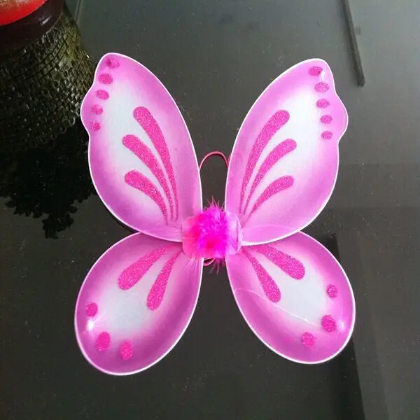 10 цветов крылья феи бабочки для девочек колокольчик-Динь детей рождества