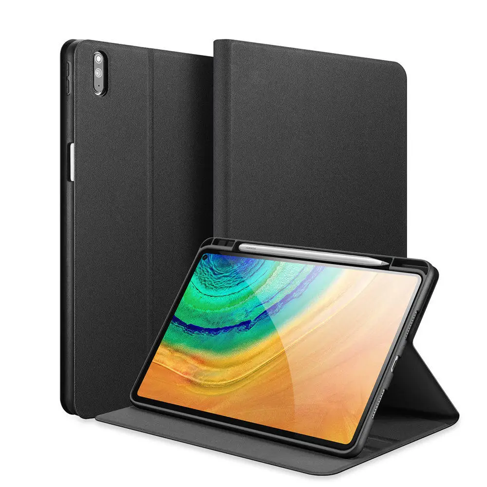 Чехол для планшета Huawei Mate Pad Pro 10 8 с держателем-карандашом кожаный умный