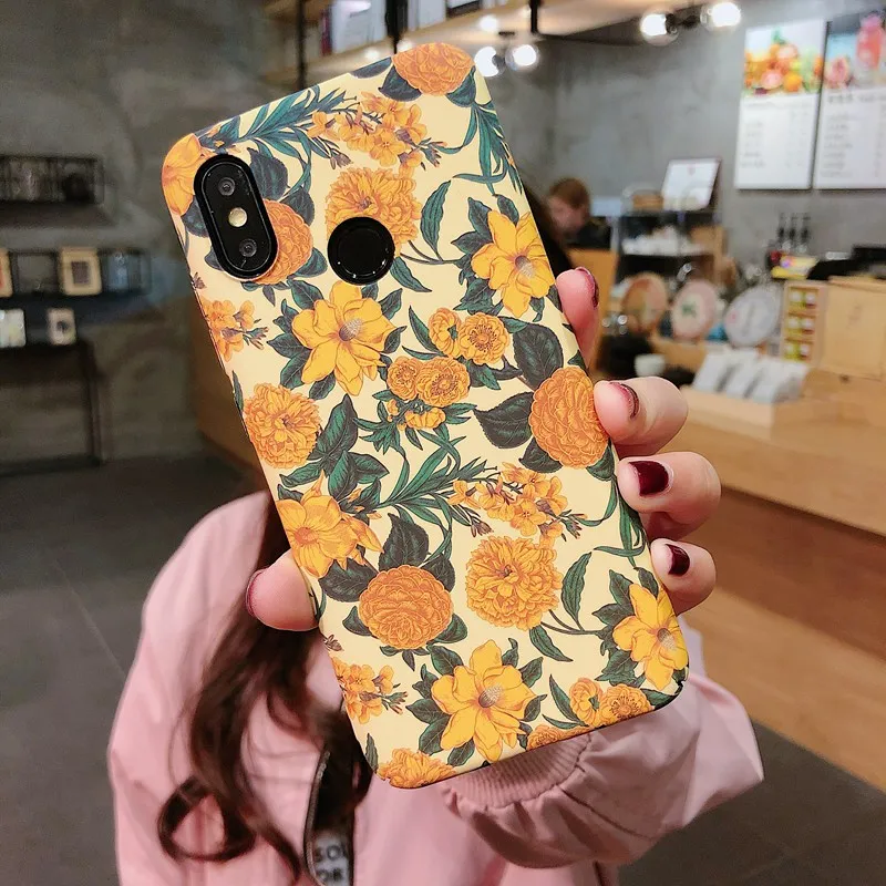 Yellow Чехол для Xiao mi Red mi Note 8 Pro Note 7 6 5 mi 8 Lite 9 Pro mi 9 SE 6X Lu mi nous - Цвет: Yellow