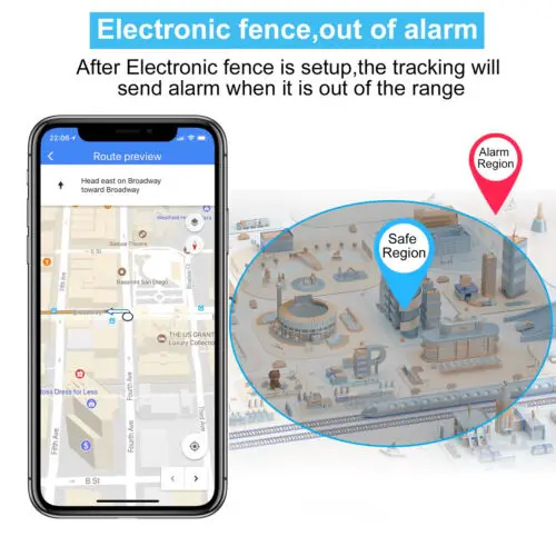 Устройство отслеживания автомобиля в реальном времени GPS трекер и зарядное