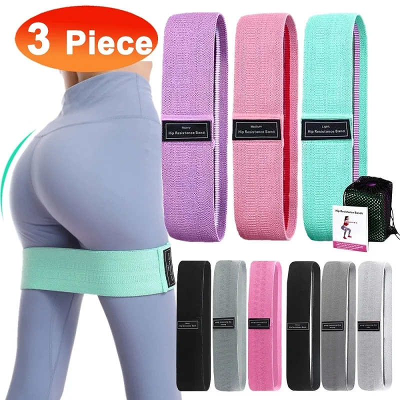 

Gym Workout Fitness Hip Loop Resistance Bands Anti-slip Squats Expander Strength Rubber Bands Yoga Training Braided Elastic Band