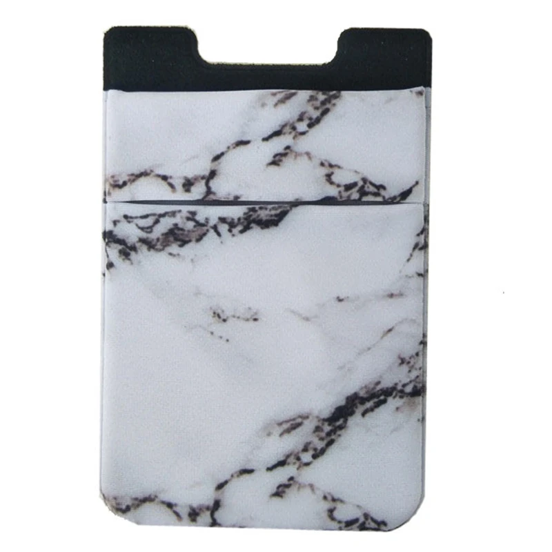 Mobile Phone Sticker Color Pattern Marble Card Holder Pockage with Adhesive FO Sale | Мобильные телефоны и аксессуары