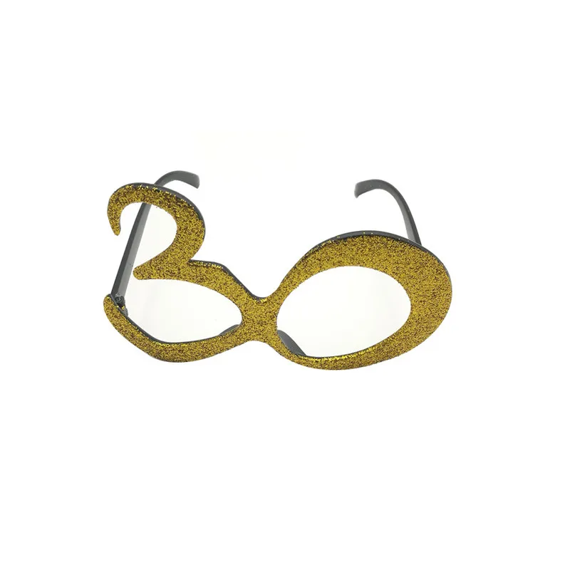 

1Pcs 30 40 50 60 Paper Straw Glasses 30th 40th 50th 60th Birthday Party Balloon Decoration Cosplay Supplies Birthday Gifts