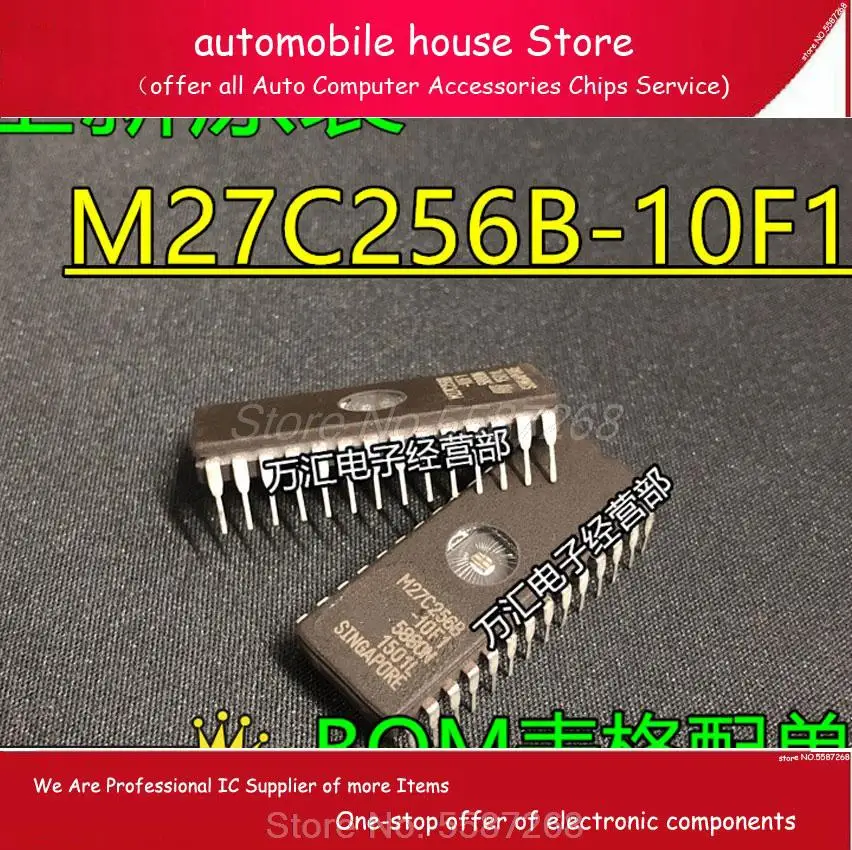 10 шт. 20 штук M27C256B-10F1 M27C256B 27C256 M27c256-10F1PROM УФ 256 кбит 120NS DIP-28 IC | Автомобили и мотоциклы