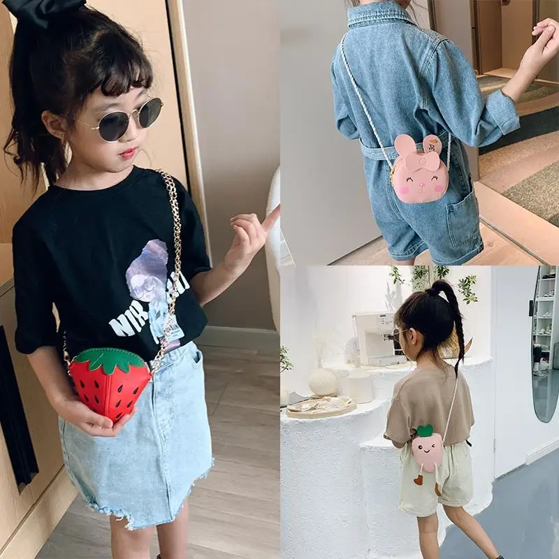 Милый детский мини кошелек для монет сумка мессенджер модные маленькие Сумки из