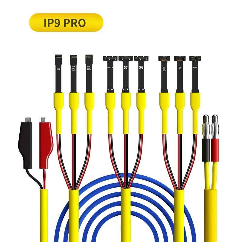 

Mechanic IP9 PR0 Power Boot Cable for 5 5s 6 7 8 X XS 11 11Promax 12 12mini 12promax Battery Test Cable Activation Boot Up Line