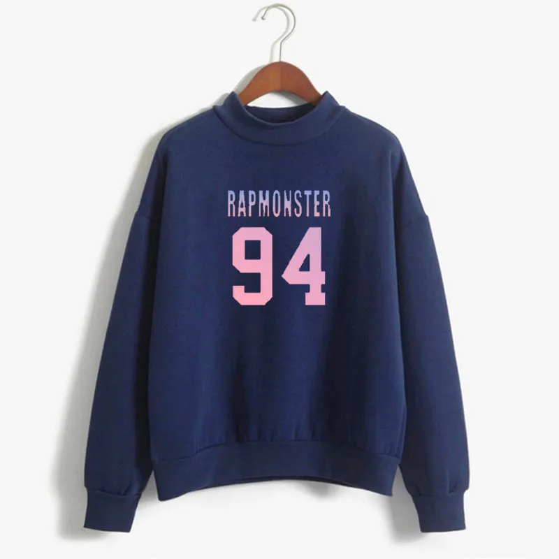 Loveyourself Толстовка в стиле bangtan love yourself rapmonster 94 Женская harajuku kpop Hope World suga 93|Женские
