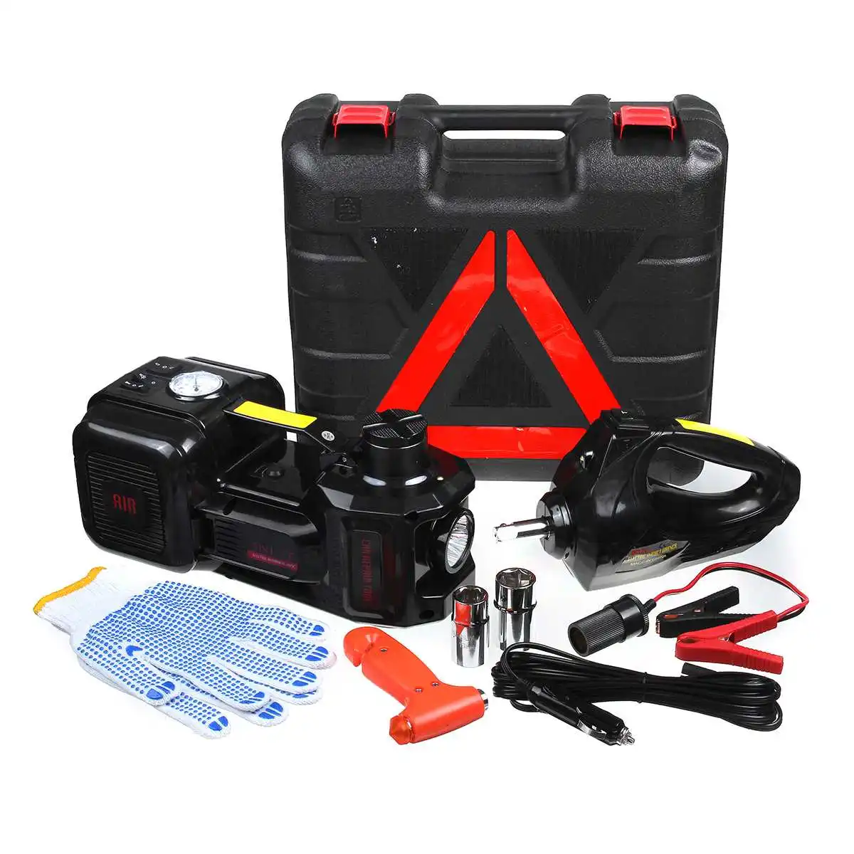 5T Автомобильный домкрат 12v электрический гидравлический для пола переносной