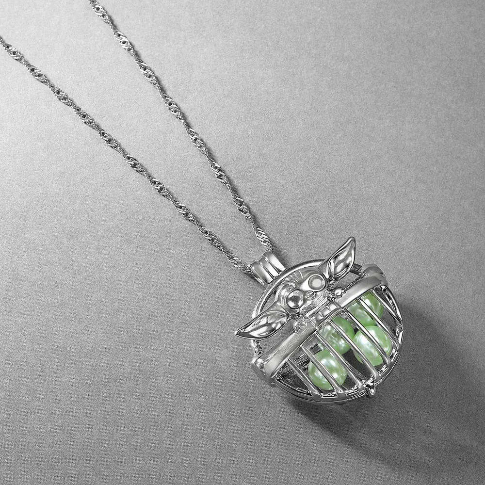 Ожерелье со звездами DCARZZ Детская Подвеска в виде жемчужной клетки Мандалора