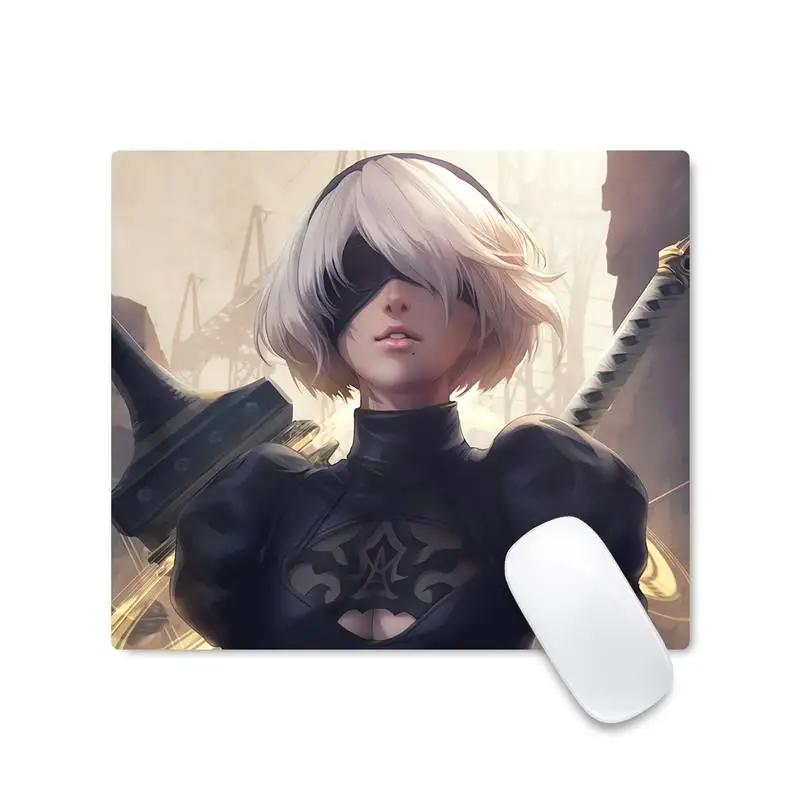 

nier game Large Mouse pad PC Computer mat Desk Table Protect Game Office Work Mouse Mat pad Non-slip Laptop Cushion