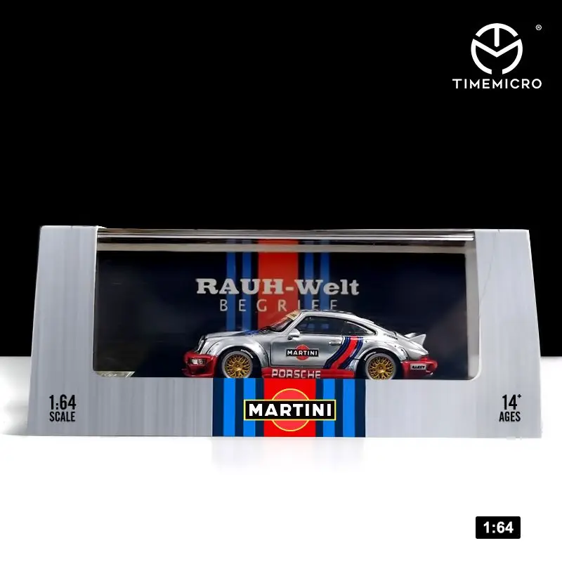 Модель автомобиля TimeMicro 1:64 RWB964 MARTINI|Наземный транспорт| |