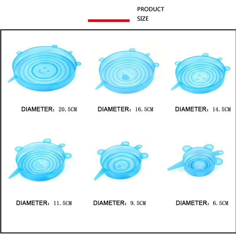 Силиконовая многофункциональная герметичная блистерная крышка Master Star