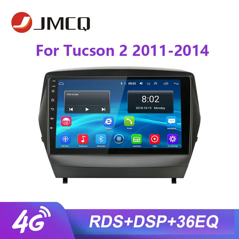 JMCQ 9 &quot4G для Hyundai Tucson 2 2011-2014 автомобильное радио Wifi Android плеер GPS навигация