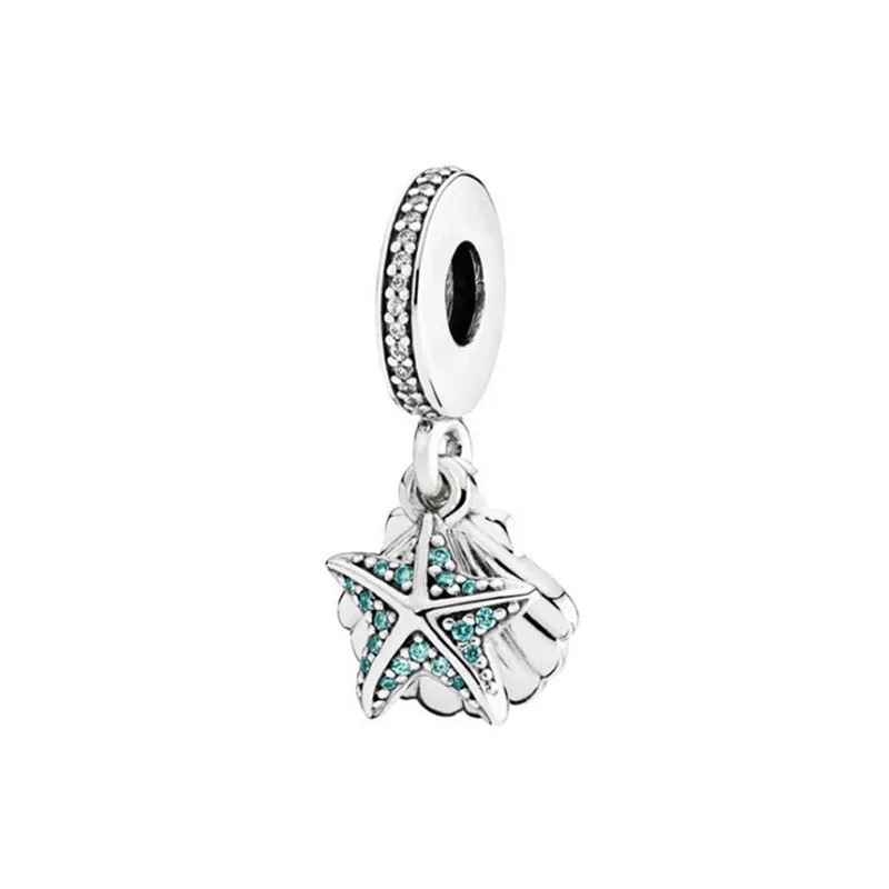 Женский браслет из серебра 2020 пробы с морской звездой | Украшения и аксессуары