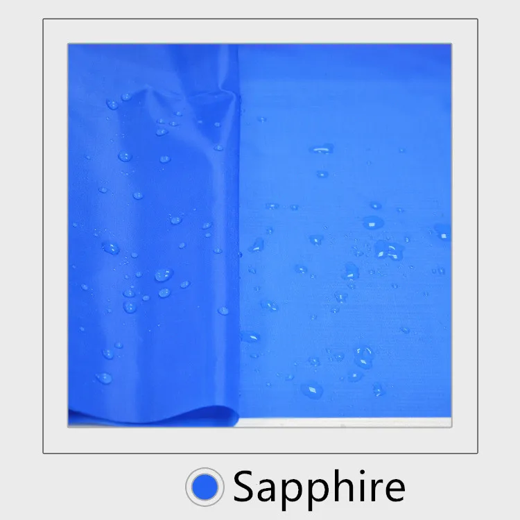 Sapphire 150x100 см тонкий 190 т поли тафф покрытие водонепроницаемая ткань анти-вода полиэстер тафты для зонт-тент флаг драпировка швейные инструменты - Цвет: Sapphire